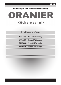Bedienungsanleitung Oranier FLI 580 Kochfeld