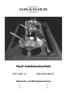 Bedienungsanleitung Oranier KXI 1092 Kochfeld