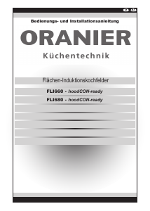 Bedienungsanleitung Oranier FLI 680 Kochfeld
