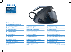 Mode d’emploi Philips PSG7140 PerfectCare Fer à repasser