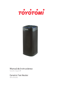 Manual de uso Toyotomi MH-2092W Calefactor