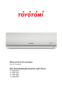 Manual de uso Toyotomi SP-WM24INV Aire acondicionado