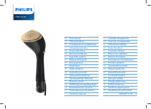 Manual de uso Philips STH7030 Vaporizador de prendas