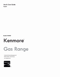 Manual Kenmore 75293 Range