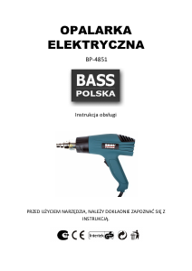 Instrukcja Bass Polska BP-4851 Opalarka