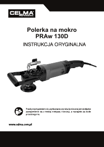 Instrukcja Celma PRAw 130D Polerka