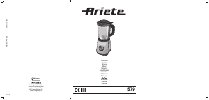 Kullanım kılavuzu Ariete 0579 Blender