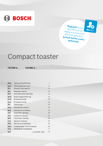 Manual Bosch TAT4M221 Toaster
