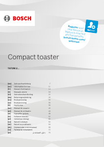 Manual Bosch TAT2M124 Toaster