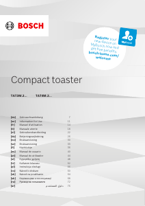 Návod Bosch TAT4M223 Toastovač