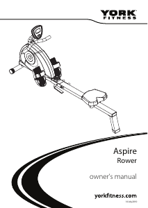 Manual York Fitness Aspire Rowing Machine