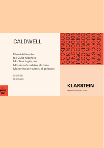 Bedienungsanleitung Klarstein 10045219 Caldwell Eiswürfelbereiter