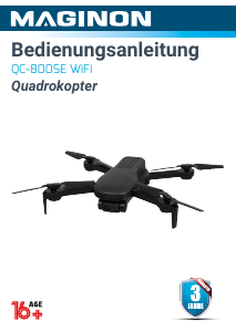 Bedienungsanleitung Maginon QC-800SE WiFi Drohne