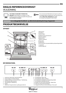 Brugsanvisning Whirlpool WUC 3C26 F Opvaskemaskine