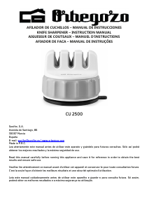 Manual Orbegozo CU 2500 Afiador de facas