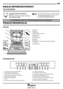 Brugsanvisning Whirlpool WUO 3T222 L Opvaskemaskine