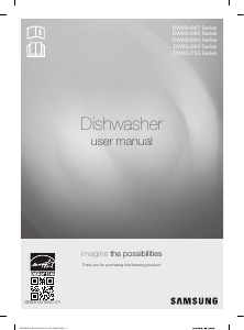 Manual Samsung DW80J9945MO/AA Dishwasher