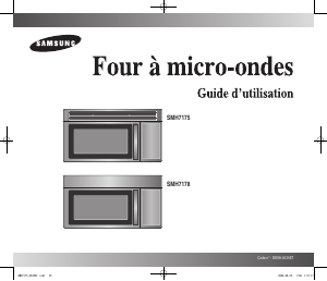 Mode d’emploi Samsung SMH7178STF Micro-onde