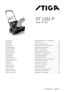 Manual Stiga ST 1151 P Snow Blower