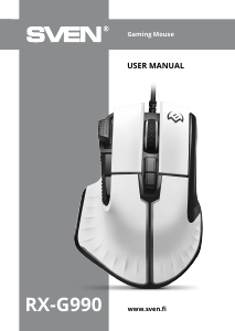 Handleiding Sven RX-G990 Muis