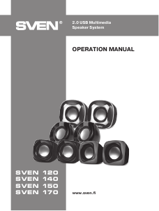Handleiding Sven 120 Luidspreker