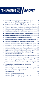Rokasgrāmata Thuasne Sport Ceļa ortoze