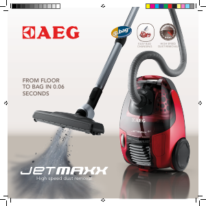 Manual de uso AEG Jetmaxx AJM6805 Aspirador