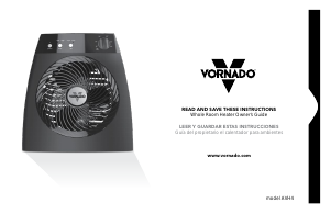 Bruksanvisning Vornado AVH4 Värmefläkt