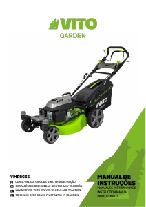 Manual de uso Vito VIMRRG65 Cortacésped