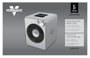 Bruksanvisning Vornado VMH300 Värmefläkt