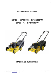 Manual Texas SP46TR Mașină de tuns iarbă