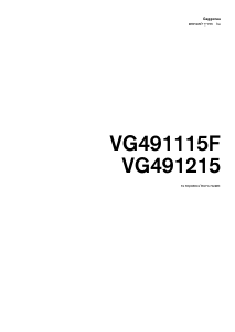 מדריך Gaggenau VG491115F כיריים