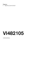 Käyttöohje Gaggenau VI482105 Keittotaso