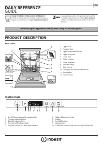 Handleiding Indesit D2I HD526 A Vaatwasser