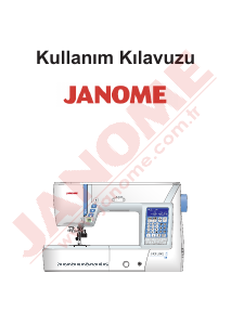 Kullanım kılavuzu Janome Skyline S5 Dikiş makinesi