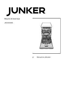 Manual Junker JK55X00IKE Máquina de lavar louça