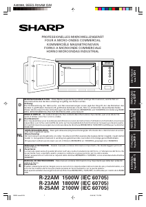 Bedienungsanleitung Sharp R-22AM Mikrowelle
