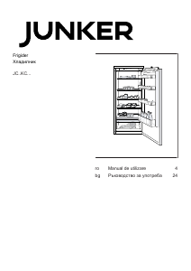 Manual Junker JC30KCSE0 Frigider