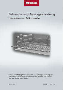 Bedienungsanleitung Miele H 7145 BM Backofen