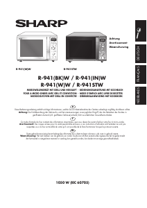 Bedienungsanleitung Sharp R-941 Mikrowelle