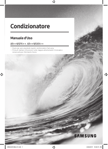 Manuale Samsung AR12MSWXBWKNEU Condizionatore d’aria