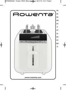 Bedienungsanleitung Rowenta TL681130 FECD Toaster