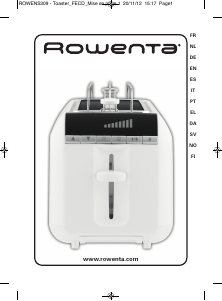 Mode d’emploi Rowenta TL681130 Grille pain