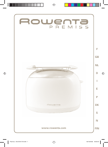Manual Rowenta TT230130 GP TP10 Toaster