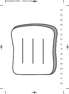 Bedienungsanleitung Rowenta TT580810 Adagio Toaster