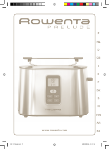 Bedienungsanleitung Rowenta TT618015 Prelude Toaster