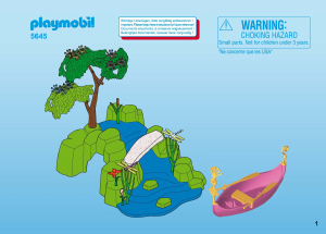 Mode d’emploi Playmobil set 5645 Fairy World Bateau et île