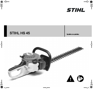 Priručnik Stihl HS 45 Škare za živicu