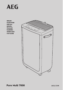 Handleiding AEG APU72771DG Pure Multi 7000 Luchtreiniger