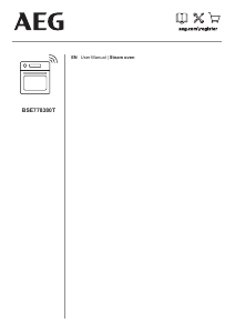 Handleiding AEG BSE778380T Oven